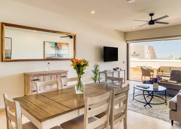 Family Friendly 9 Sin Vista, 3bbr , 6pax Apartment Cabo San Lucas